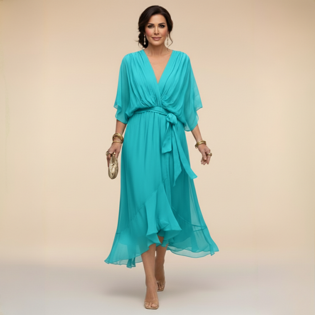 Marta Sandra V-Neck Dress