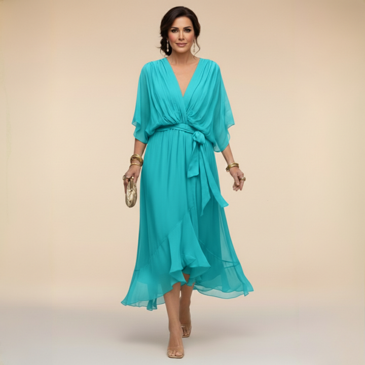 Marta Sandra V-Neck Dress