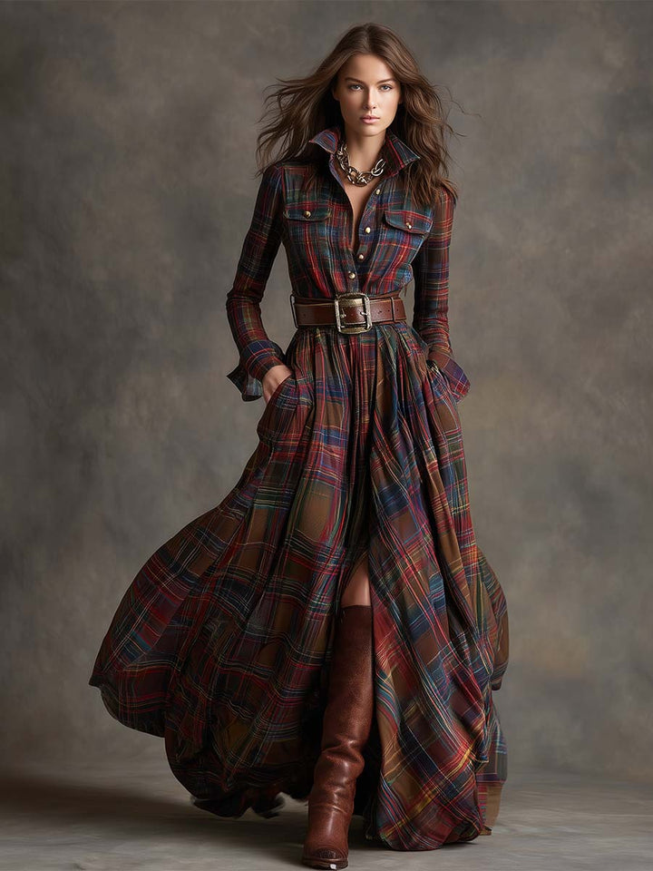 Evelyn | Classic Elegant Shirt Dress