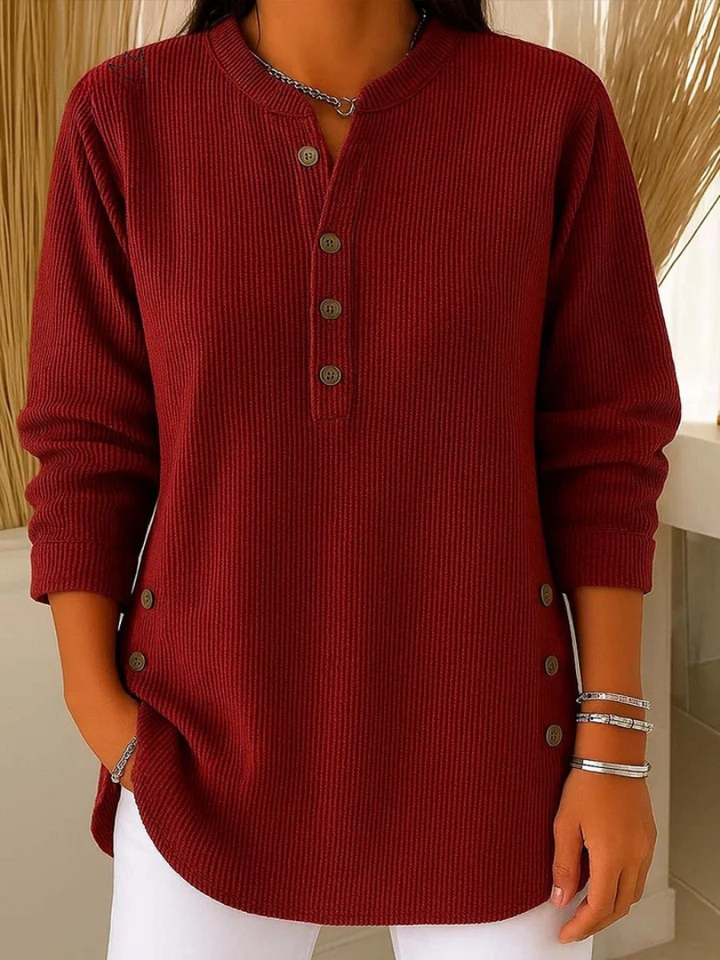Isla | Button Henley Tunic