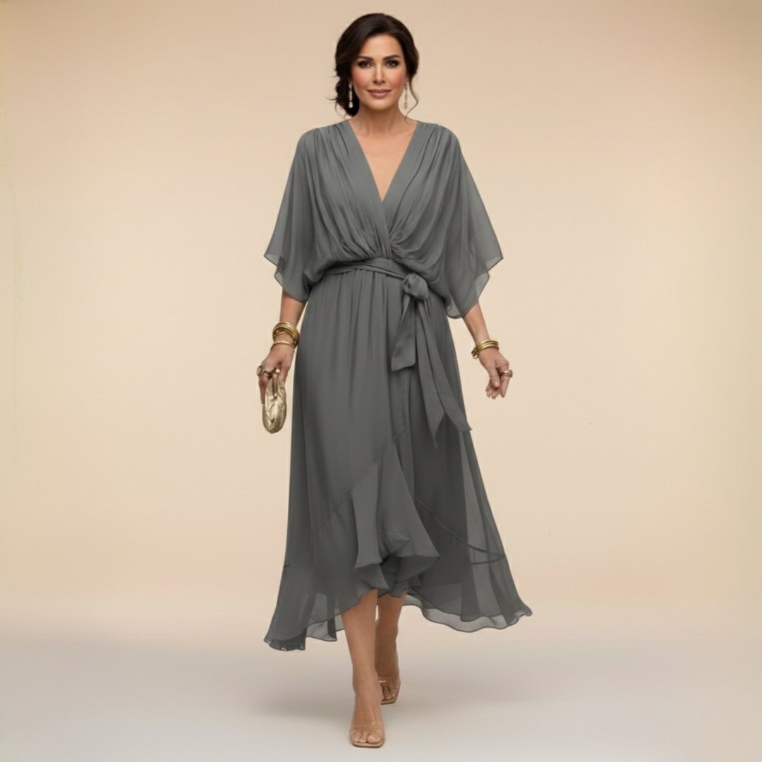 Marta Sandra V-Neck Dress