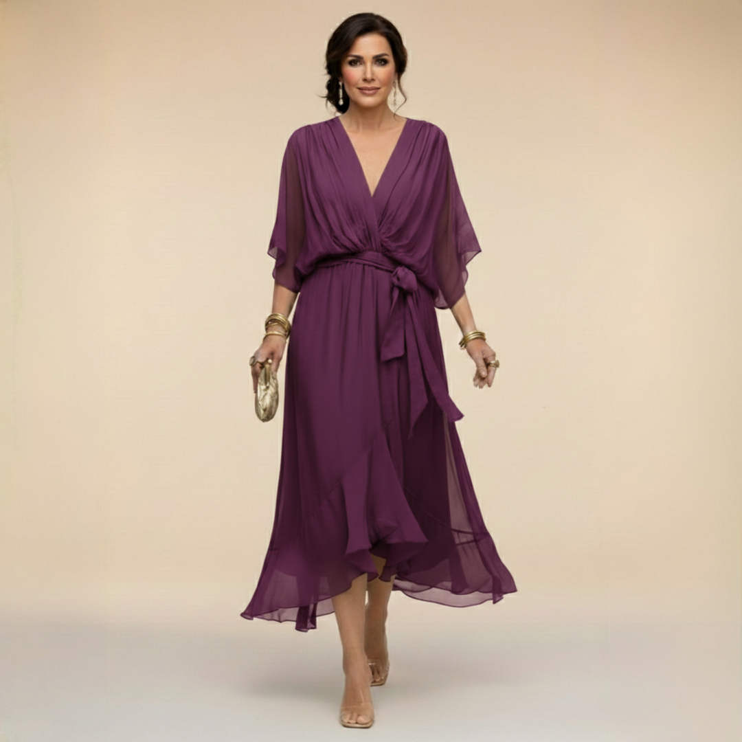 Marta Sandra V-Neck Dress