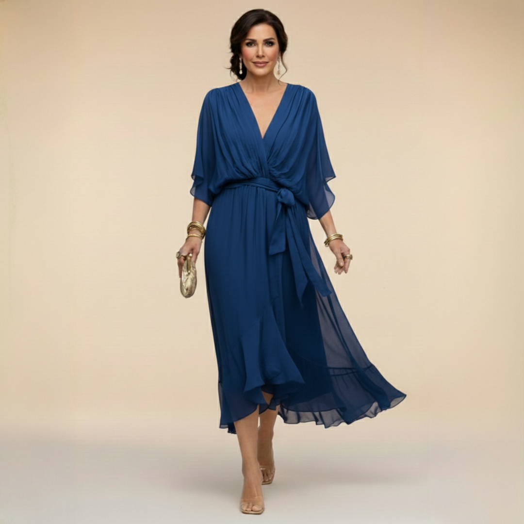 Marta Sandra V-Neck Dress