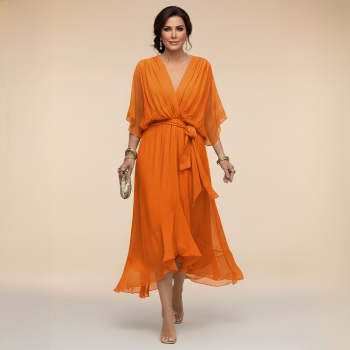 Marta Sandra V-Neck Dress