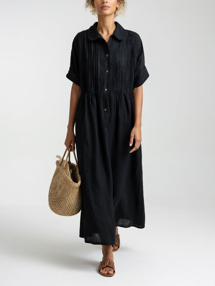 Lysandra™ | Flowing Summer Shirt Jumpsuits