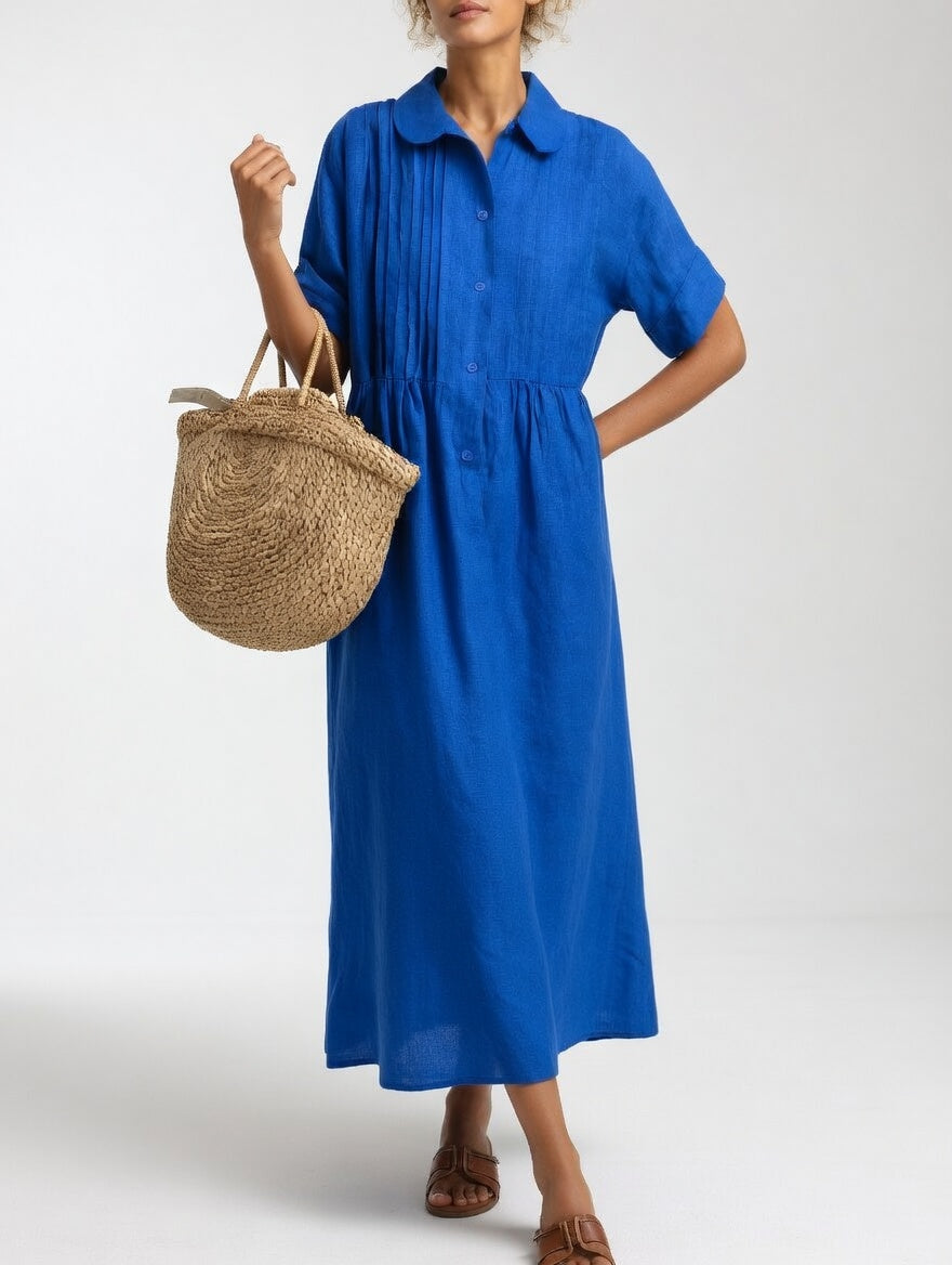 Lysandra | Flowing Shirt Dress