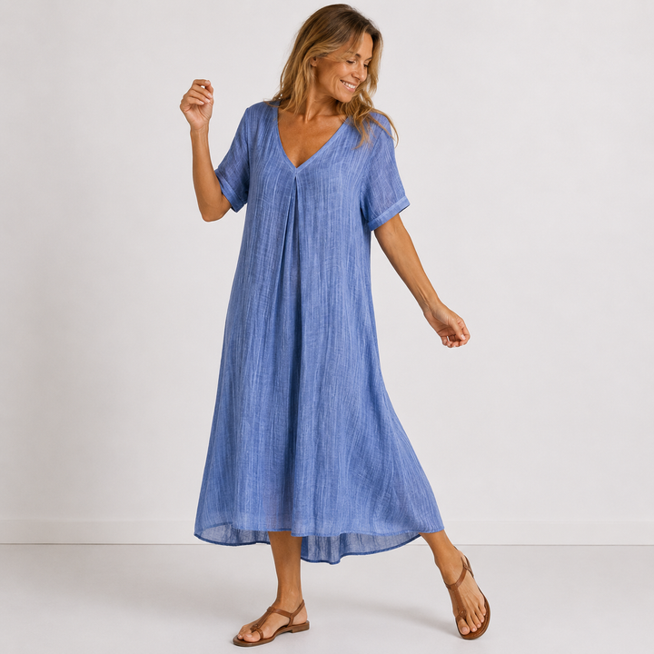 Violet - Flowing Maxi Dress