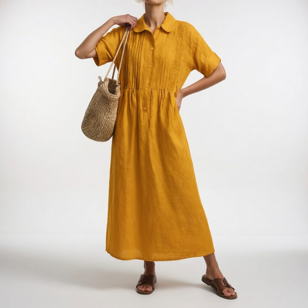 Lysandra™ | Flowing Summer Shirt Jumpsuits