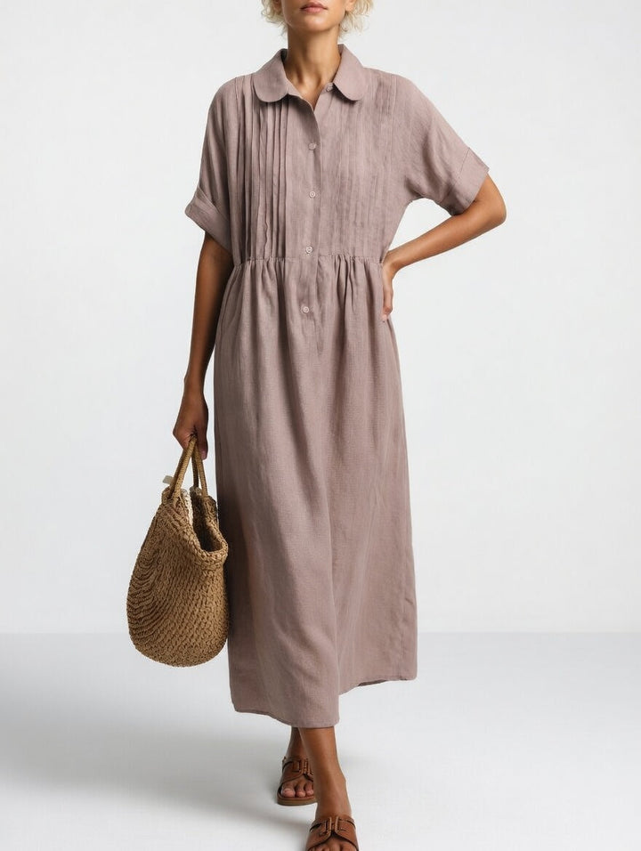 Lysandra | Flowing Shirt Dress