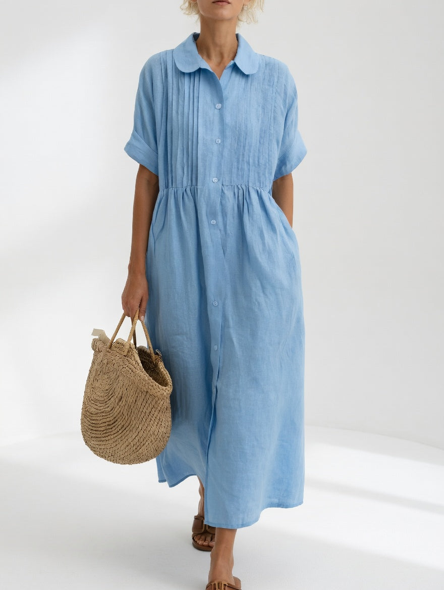 Lysandra | Flowing Shirt Dress