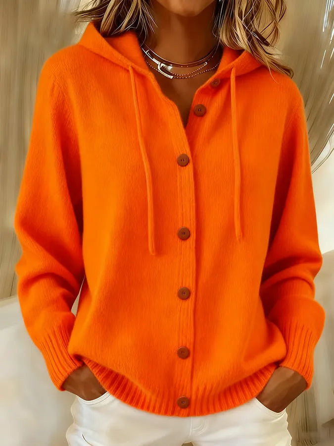 Melanie | Cozy Button Cardigan