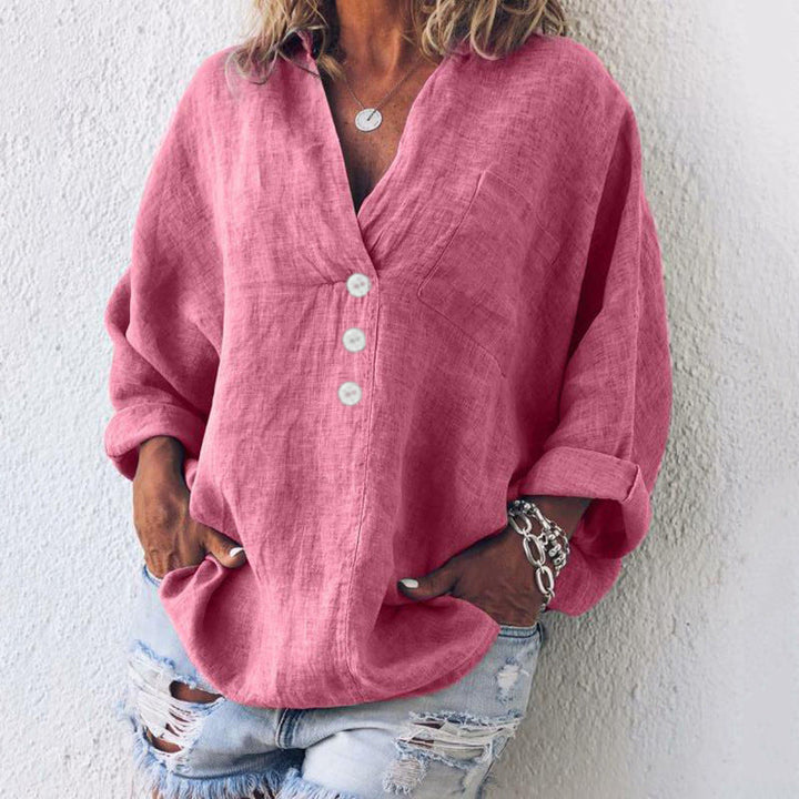 Ciara™  Chic Cotton Pullover