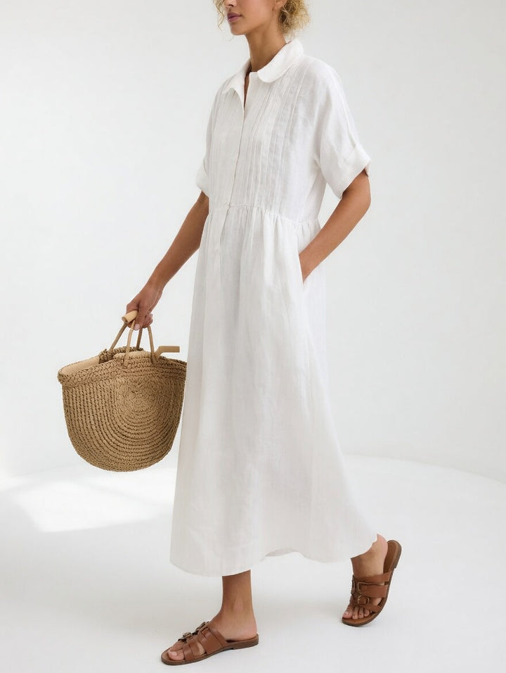 Lysandra™ | Flowing Summer Shirt Jumpsuits