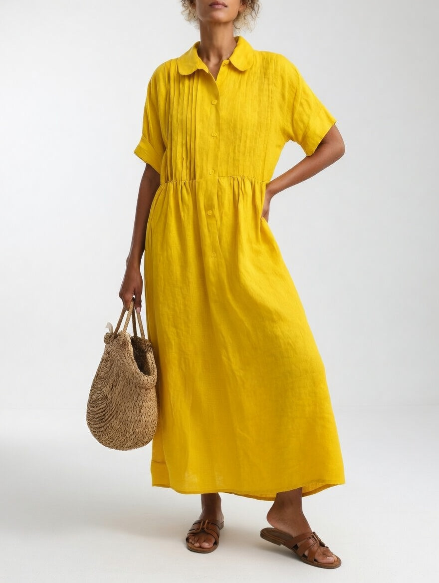 Lysandra™ | Flowing Summer Shirt Jumpsuits